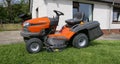 Husqvarna TC138 Ride On Lawn Mower Royalty Free Stock Photo