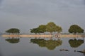 Hussain sagar lake, Tankbund, Andhra Pradesh, India