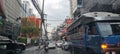 The hustle bustle on the streets of Bangkok in Thailand Royalty Free Stock Photo