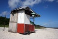 Hut beach Royalty Free Stock Photo