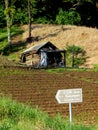 A hut on highland farm