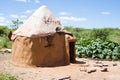 Hut of a Himba tribe Royalty Free Stock Photo