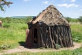 Hut of a Himba tribe Royalty Free Stock Photo