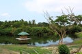 Hut on River in Batangas, Philippines