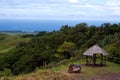 Hut and Rock Sign