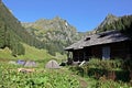 Hut / Shelter / Sheepfold and tents - camping site