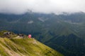 Hut in Transfagarasan, Romania