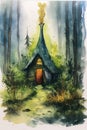 The Hut in the Woods
