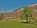 Hutchinson Homestead at Stone Mountain State Park Royalty Free Stock Photo