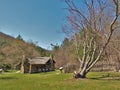 Hutchinson Homestead at Stone Mountain State Park Royalty Free Stock Photo