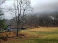 Hutchinson Homestead on Stone Mountain, North Carolina Royalty Free Stock Photo