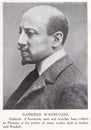 Gabriele d`Annunzio 1863 - 1938 Royalty Free Stock Photo