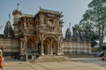 Hutheesing Jain temple in Ahmedabad in Gujarat, Royalty Free Stock Photo