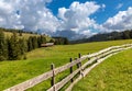 Huts on Seiser Alm, Alpe di Siusi