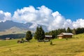 Huts on Seiser Alm, Alpe di Siusi