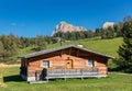 Huts on Seiser Alm, South Tyrol