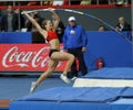 Hutson Kylie - american pole vaulter Royalty Free Stock Photo