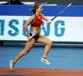 Hutson Kylie - american pole vaulter Royalty Free Stock Photo