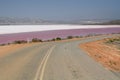 Hutt Lagoon. Port Gregory. Western Australia. Australia Royalty Free Stock Photo