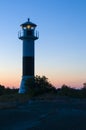 Huvudskar lighthouse twilight Stockholm archipelago