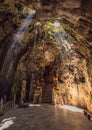 Huyen Khong Cave with shrines, Marble mountains, Vietnam Royalty Free Stock Photo