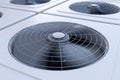 HVAC units close up