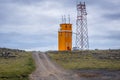 Lighthouse in Iceland Royalty Free Stock Photo