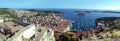 Hvar city panorama Royalty Free Stock Photo