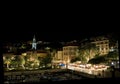 Hvar in Croatia at night