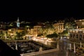 Hvar in Croatia at night