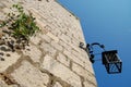 Hvar fortress lantern Royalty Free Stock Photo