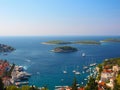 Hvar harbor,Croatia Royalty Free Stock Photo