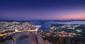 Hvar at night Royalty Free Stock Photo