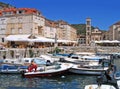 Hvar Town harbor, Croatia Royalty Free Stock Photo