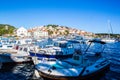 Hvar Town harbor, Croatia Royalty Free Stock Photo