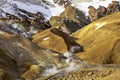 Hveradalur valley geothermal area in Kerlingarfjoll