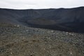 Hverfjall Volcano Crater on Iceland