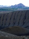 Hverfjall Volcano Crater on Iceland