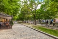 Hviezdoslav Square in Bratislava, Slovakia Royalty Free Stock Photo