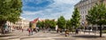 Hviezdoslav Square in Bratislava, Slovakia Royalty Free Stock Photo