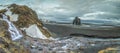 Hvitserkur, giant rock with the shape of a petrified animal, in the Hunafloi bay, North Iceland