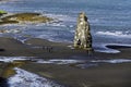 Hvitserkur is a strange stone shaped like a dragon and a monster. On the northern coast of Iceland