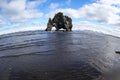 Hvitserkur troll rock basalt stack in Iceland