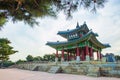 Hwaseong fortress in Suwon,Famous in Korea.