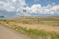 Hwy 160 towards Colorado passed four corners