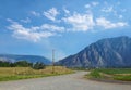 Scenic Hwy 3 West of Keremeos Royalty Free Stock Photo