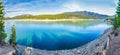 Hyalite Canyon Reservoir Royalty Free Stock Photo