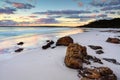 Hyams Beach Sunrise NSW Australia Royalty Free Stock Photo