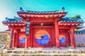 Hyanggyo Confucian School in Suncheon, South Korea 9 Royalty Free Stock Photo