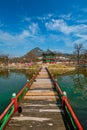 Hyangwonjeong Pavilion, Gyeongbokgung Palace, Seoul, South Korea